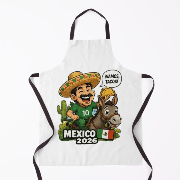 Item preview, ¡Vamos, Tacos! Mexico 2026 Soccer Fan Sticker designed and sold by syndia2209.