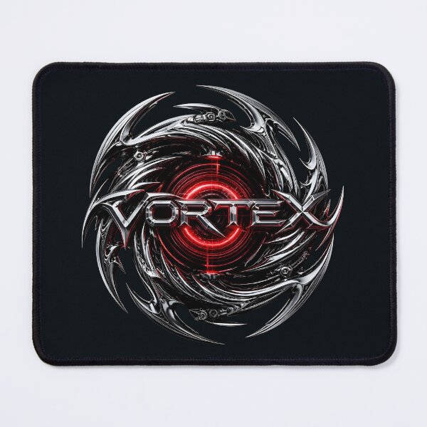 Item preview, Vortex Cyber Orbital Crimson Red Liquid Chrome Techwear Streetwear designed and sold by Novastitchshop.