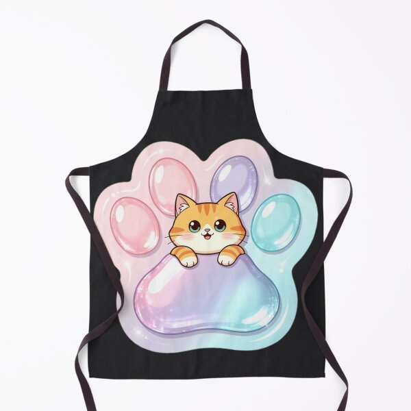 Item preview, Kawaii Cat Paw Jelly Sticker designed and sold by Moody Vibes Studio.