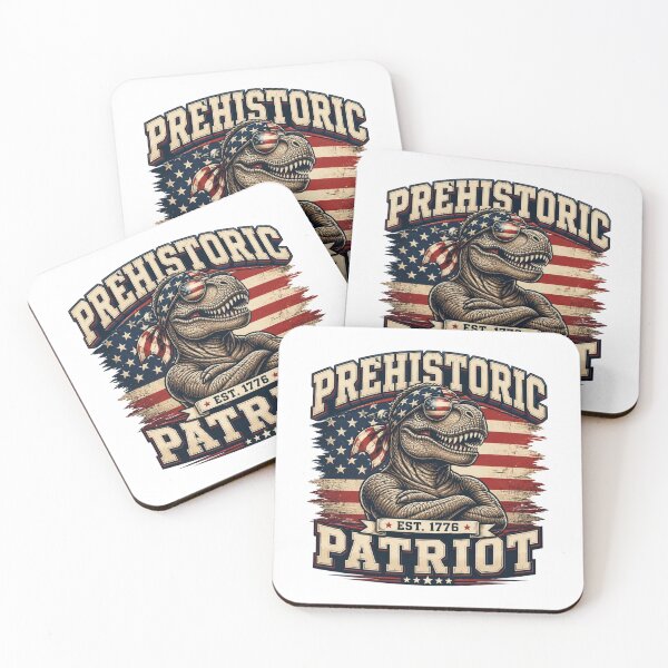 Item preview, Prehistoric Patriot Dinosaur designed and sold by CreativeTag.