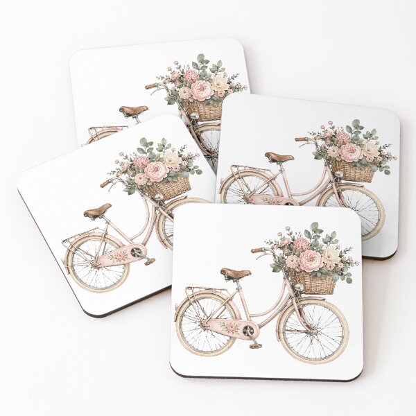Item preview, Midnight Blossom Bicycle  designed and sold by Jaideep Walia.