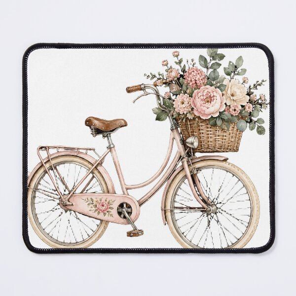 Item preview, Midnight Blossom Bicycle  designed and sold by Jaideep Walia.