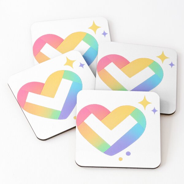 Item preview,  Minimalistic Heart Pride Design designed and sold by fadeinkstudio.