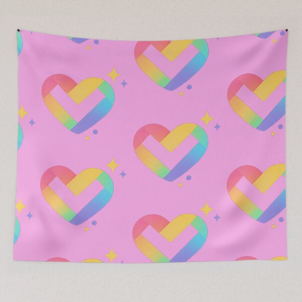 Item preview,  Minimalistic Heart Pride Design designed and sold by fadeinkstudio.