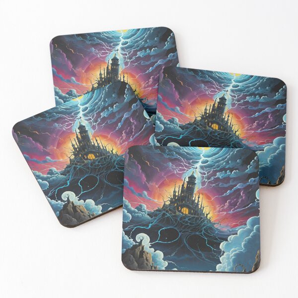 Item preview, Colorful Landscape painting  designed and sold by Chantel Fourie.
