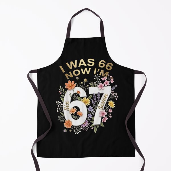 Item preview, I Was 66 Now I'm 67 Floral 67th Birthday Elegant Design designed and sold by haitrieuic96.