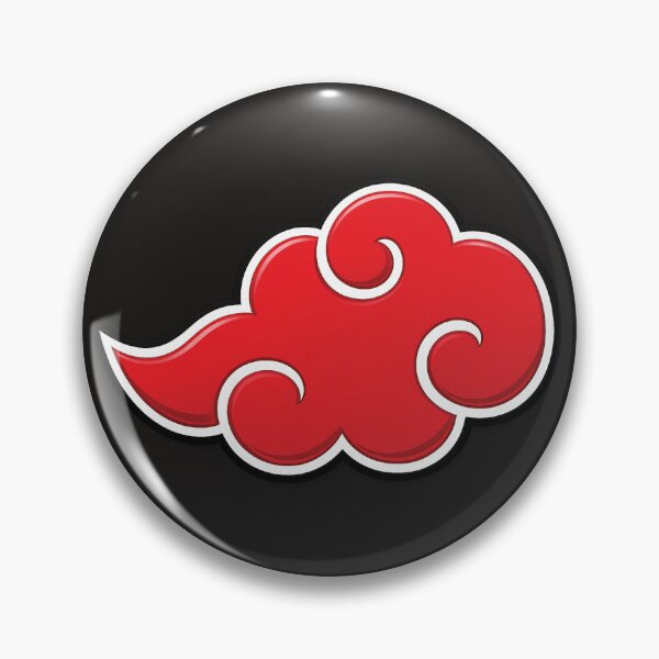Item preview, Akatsuki Red Cloud Anime Symbol designed and sold by myJPEG.