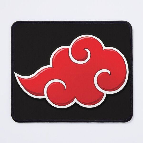Item preview, Akatsuki Red Cloud Anime Symbol designed and sold by myJPEG.