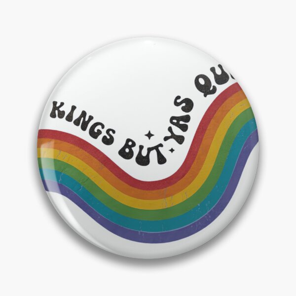 Item preview, No Kings But Yas Queens Retro Rainbow Pride designed and sold by haitrieuic96.