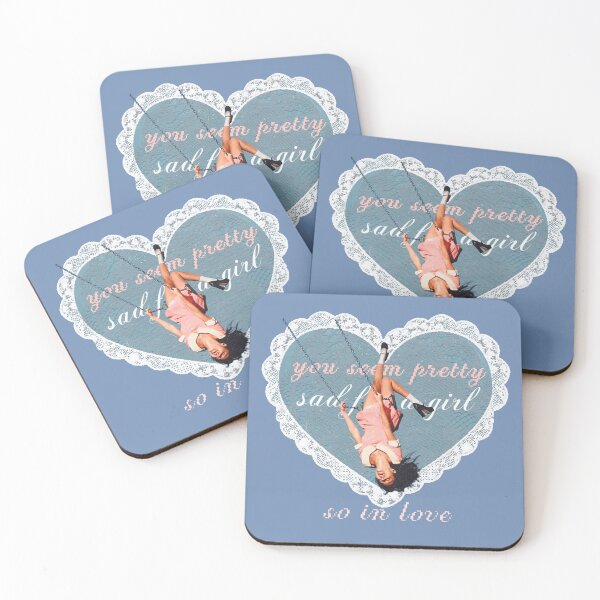 Item preview, Pretty Sad For A Girl So In Love Lace Heart Aesthetic designed and sold by maivisecole.