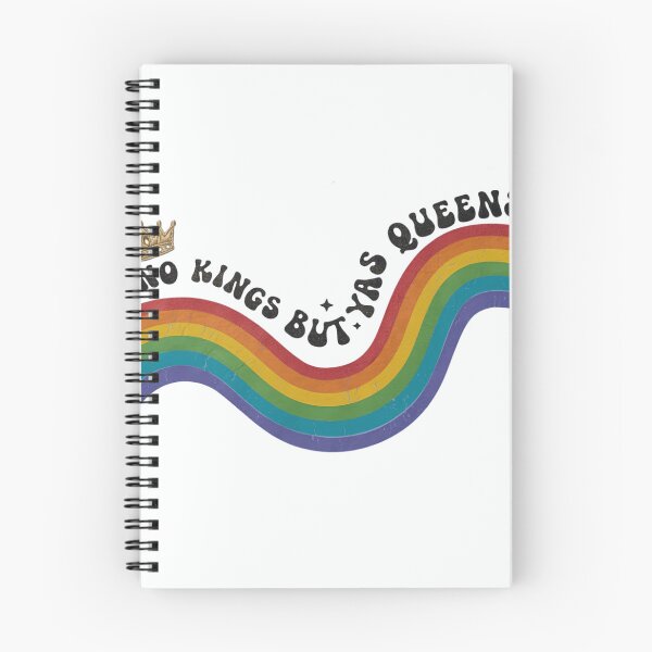 Item preview, No Kings But Yas Queens Retro Rainbow Pride designed and sold by haitrieuic96.