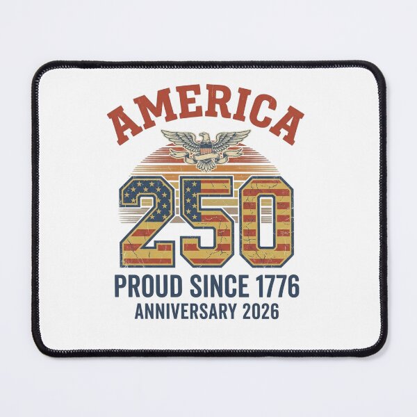 Item preview, America 250 Proud Since 1776 Anniversary 2026 Vintage Eagle designed and sold by Meadowmood.
