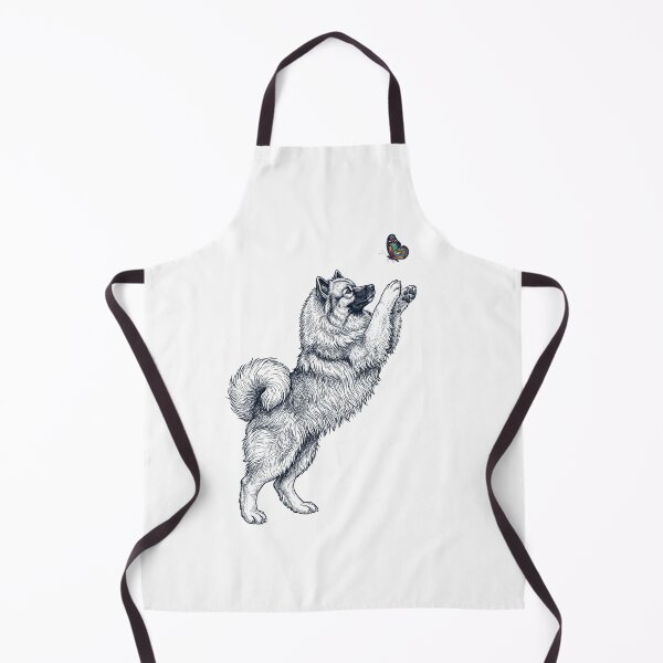 Item preview, Vintage Keeshond with Butterfly Dog Mom Owner designed and sold by TerryConnells.