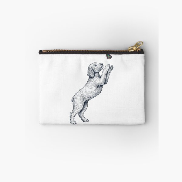 Item preview, Vintage Labradoodle with Butterfly Dog Mom Owner designed and sold by TerryConnells.