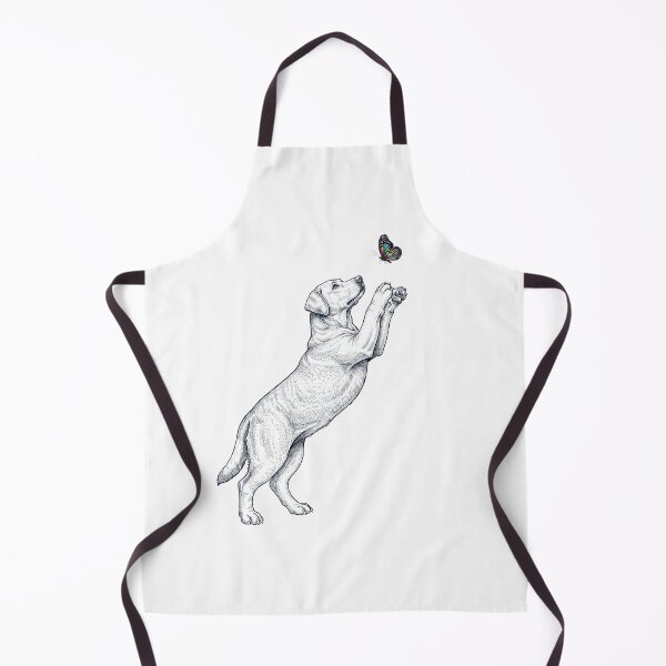Item preview, Vintage Labrador Retriever with Butterfly Dog Mom Owner designed and sold by TerryConnells.