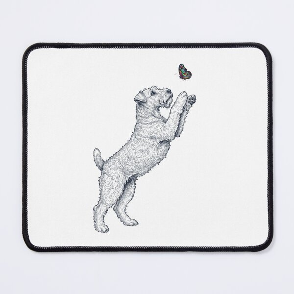 Item preview, Vintage Lakeland Terrier with Butterfly Dog Mom Owner designed and sold by TerryConnells.