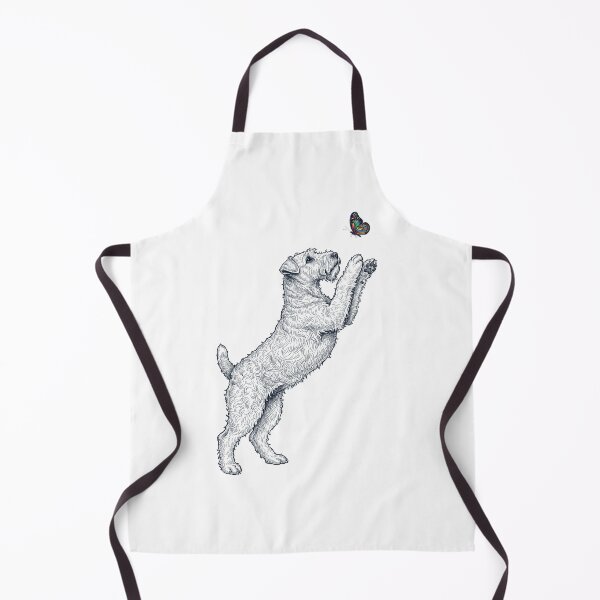 Item preview, Vintage Lakeland Terrier with Butterfly Dog Mom Owner designed and sold by TerryConnells.