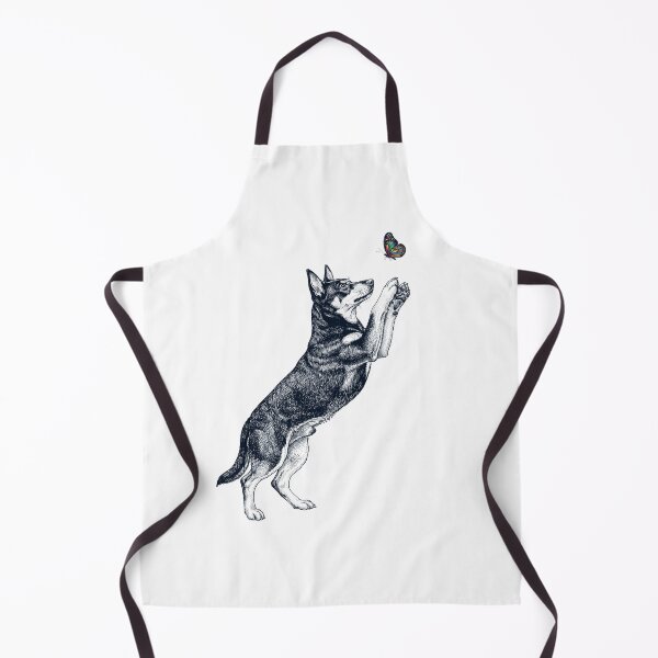 Item preview, Vintage Lancashire Heeler with Butterfly Dog Mom Owner designed and sold by TerryConnells.