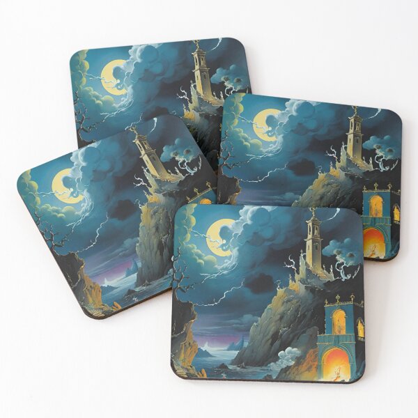 Item preview, Colorful Landscape painting  designed and sold by Chantel Fourie.