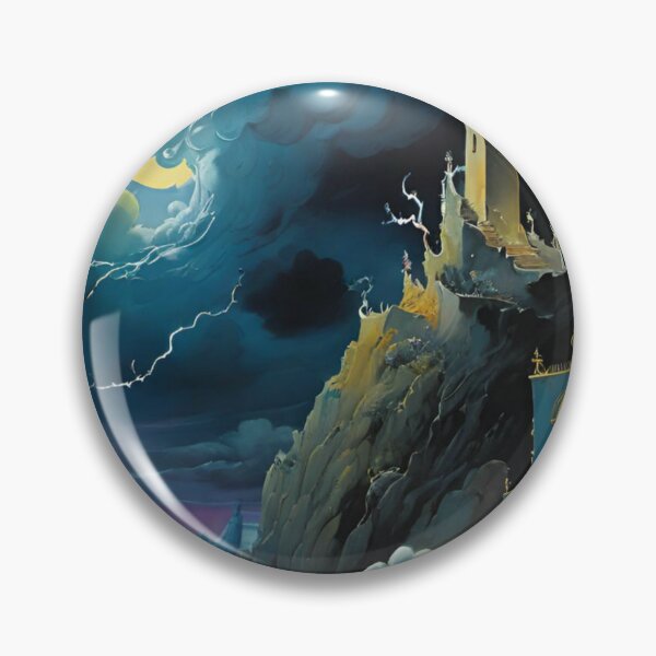 Item preview, Colorful Landscape painting  designed and sold by Chantel Fourie.