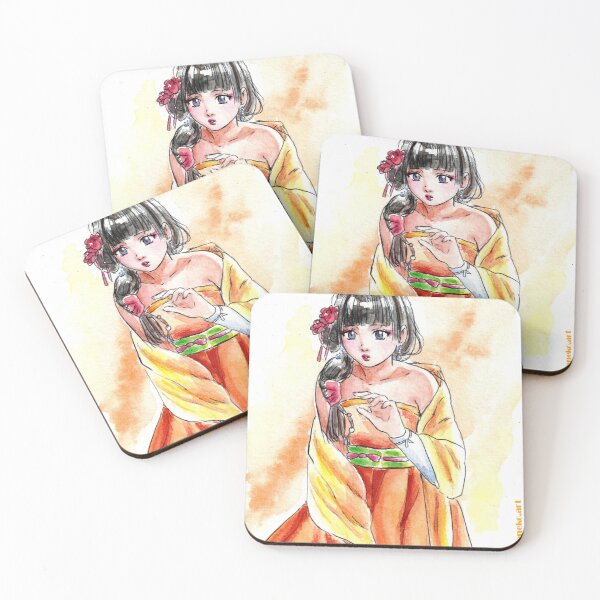 Item preview, Mao Mao - golden leaves designed and sold by TwinBlossomsArt.