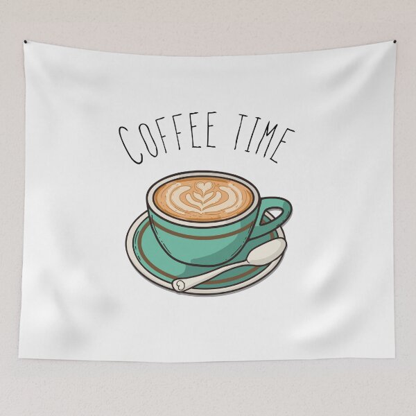 Item preview, Coffee Time  Time designed and sold by Hello-Cuties.