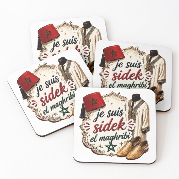 Item preview, Je Suis Sidek El Maghribi - Moroccan Elegance & Pride designed and sold by     MoodLabDesigns.