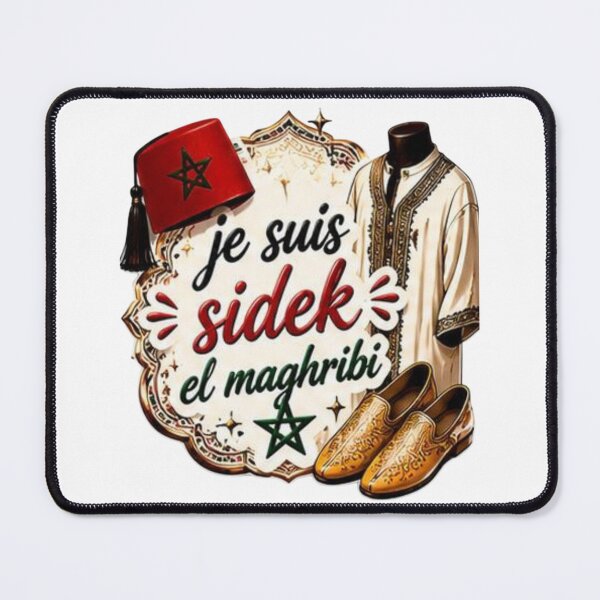 Item preview, Je Suis Sidek El Maghribi - Moroccan Elegance & Pride designed and sold by     MoodLabDesigns.