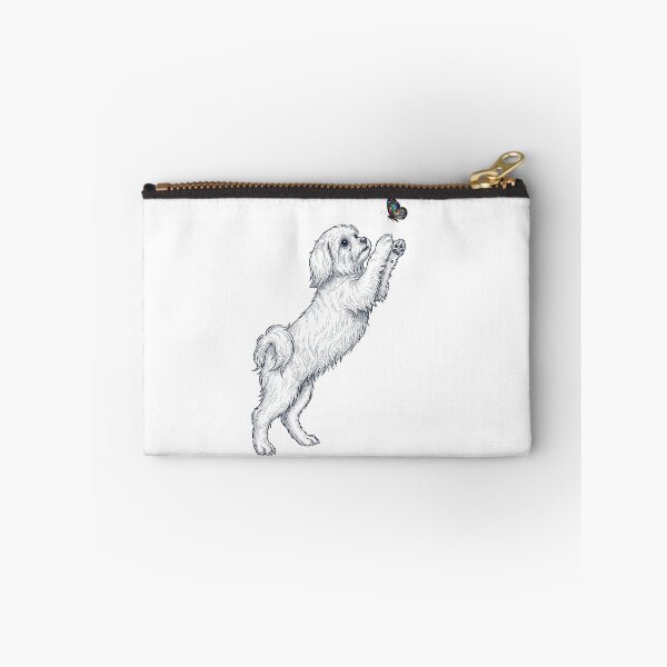 Item preview, Vintage Maltese with Butterfly Dog Mom Owner designed and sold by TerryConnells.