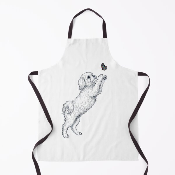 Item preview, Vintage Maltese with Butterfly Dog Mom Owner designed and sold by TerryConnells.