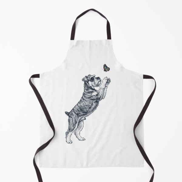 Item preview, Vintage Miniature Schnauzer with Butterfly Dog Mom Owner designed and sold by TerryConnells.
