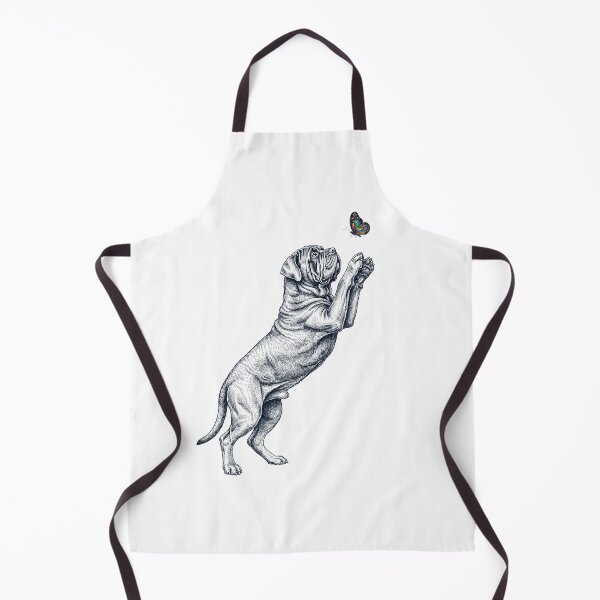 Item preview, Vintage Neapolitan Mastiff with Butterfly Dog Mom Owner designed and sold by TerryConnells.