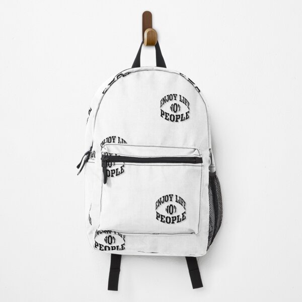 Item preview, Enjoy Life Not People Funny Introvert Anti Social Aesthetic Quote designed and sold by yachstudio.