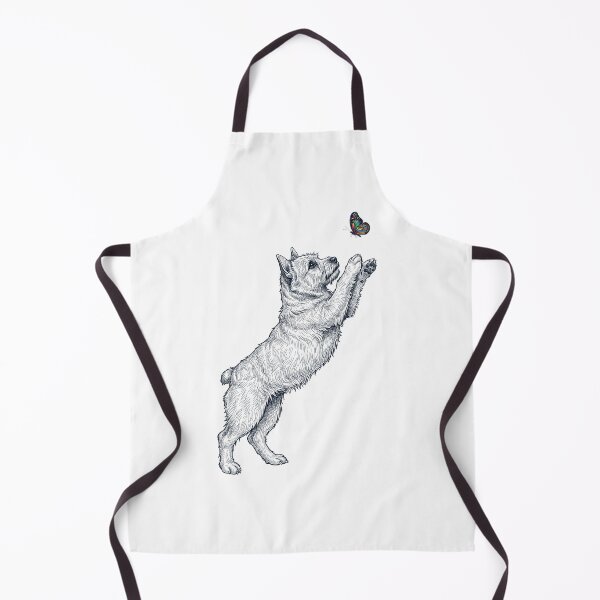 Item preview, Vintage Norwich Terrier with Butterfly Dog Mom Owner designed and sold by TerryConnells.