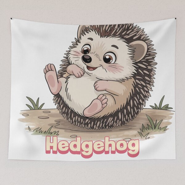 Item preview, Cute Little Hedgehog designed and sold by JocartyGifts.