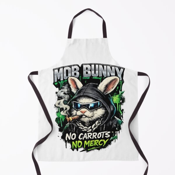 Item preview, Mob Bunny Streetwear Rabbit Graphic T-Shirt designed and sold by Cavalier-org.