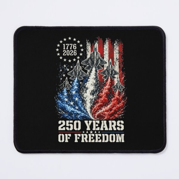 Item preview, USA 250 Years of Freedom 1776-2026 Patriotic Fighter Jet Art designed and sold by haitrieuic96.