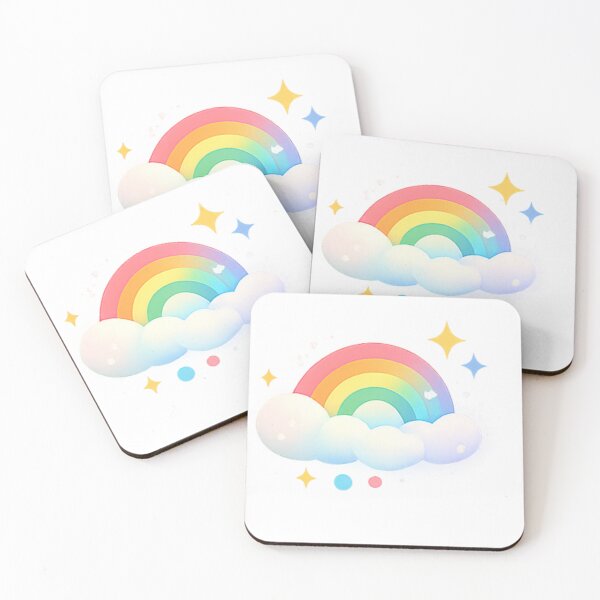 Item preview, Rainbow Clowd Minimalistic Pride Month  designed and sold by fadeinkstudio.