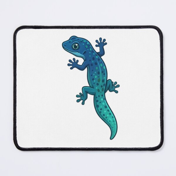 Item preview, Blue Tree Gecko Cartoon Reptile Sticker designed and sold by HoneyBreezeCo.