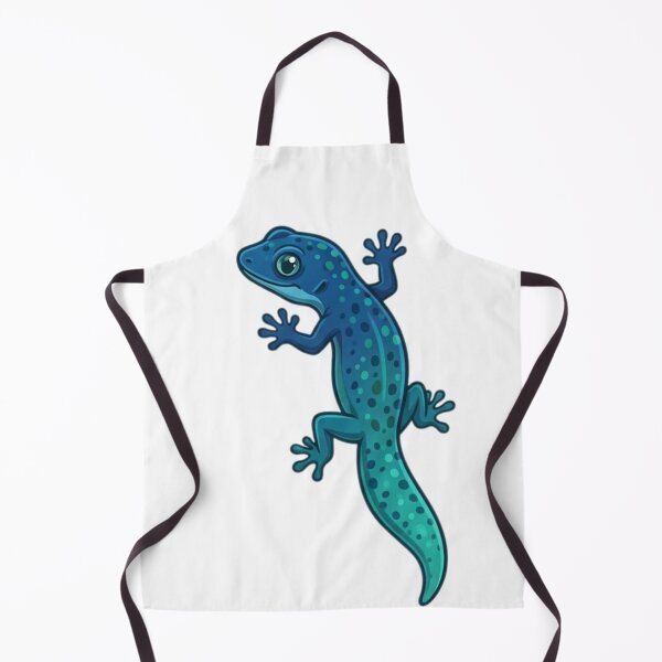 Item preview, Blue Tree Gecko Cartoon Reptile Sticker designed and sold by HoneyBreezeCo.
