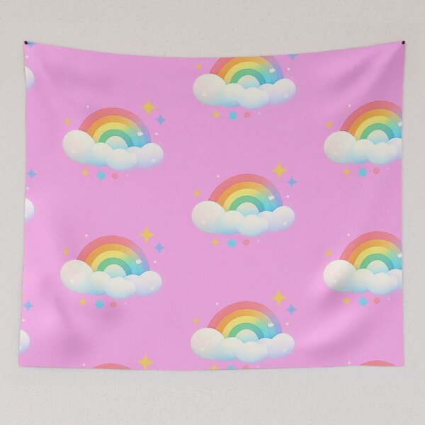 Item preview, Rainbow Clowd Minimalistic Pride Month  designed and sold by fadeinkstudio.