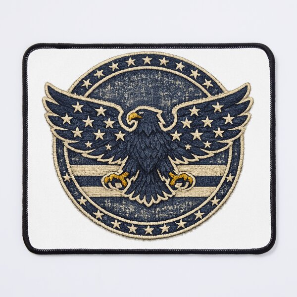 Item preview, Soaring Eagle Embroidered Patch designed and sold by SilkBrushDreams.