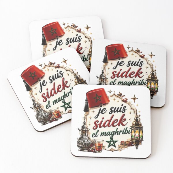 Item preview, Je Suis Sidek El Maghribi - Moroccan Tea & Hospitality designed and sold by     MoodLabDesigns.
