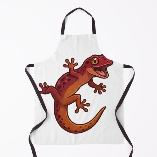 Item preview, Red Spotted Gecko Fun Reptile Sticker designed and sold by HoneyBreezeCo.