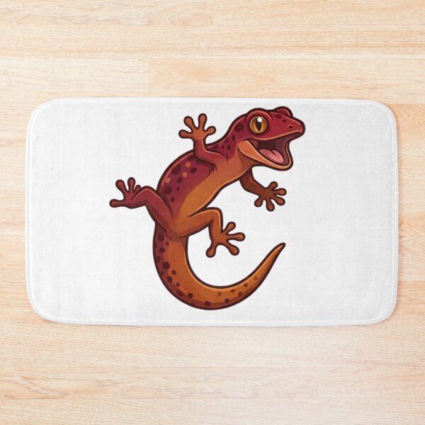 Item preview, Red Spotted Gecko Fun Reptile Sticker designed and sold by HoneyBreezeCo.