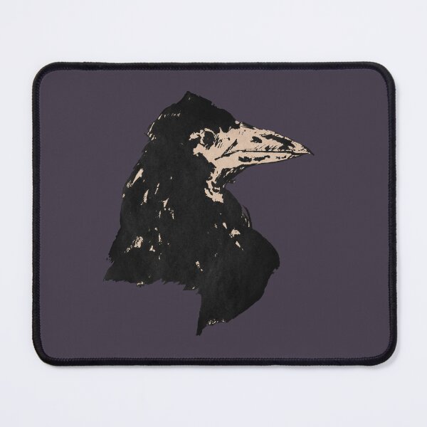 Item preview, Nevermore Raven Vintage Gothic Illustration designed and sold by EmeraldeaArt.