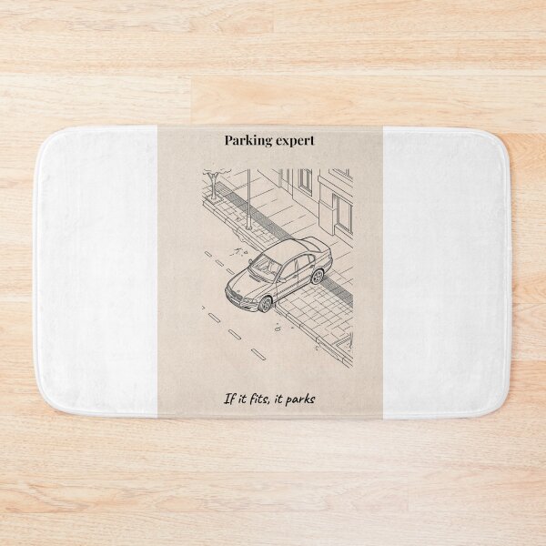 Item preview, Parking Expert | If It Fits It Parks Funny  Balkan Driver Design designed and sold by Mastalina99.