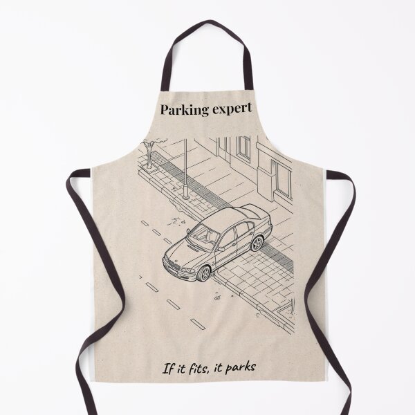 Item preview, Parking Expert | If It Fits It Parks Funny  Balkan Driver Design designed and sold by Mastalina99.
