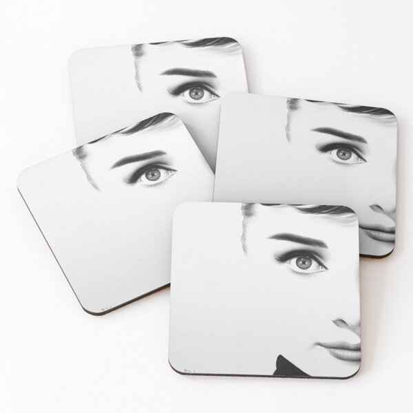 Item preview, Poster The Half Series Audrey Hepburn Black White designed and sold by CarolCombs.