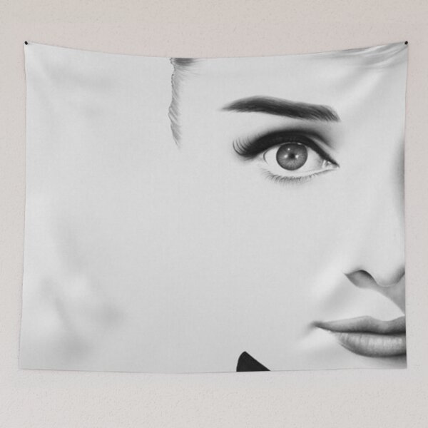 Item preview, Poster The Half Series Audrey Hepburn Black White designed and sold by CarolCombs.